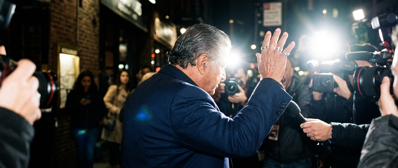 Sylvester Stallone waves away questions on the red carpet about daughter Scarlet and Tulsa King nepotism.