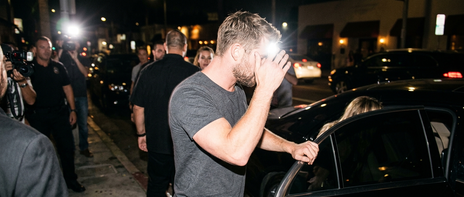 Stuart Little actor Jonathan Lipnicki caught on camera outside a restaurant during a casual evening date night